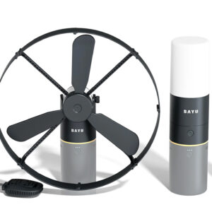 BAYU camping kit με powerbank/ανεμιστήρα/φωτιστικό/συσκευή για κουνούπια C-Pro