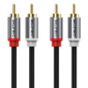 CABLETIME καλώδιο ήχου 2x RCA σε 2x RCA CT-RCA