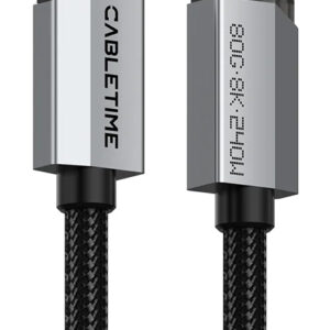 CABLETIME καλώδιο USB-C CT-USB4V2