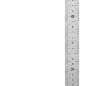 DELI μεταλλικός γωνιακός χάρακας DL302300