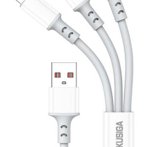 KAKUSIGA καλώδιο USB σε USB-C/Lightning/Micro USB KSC-1025