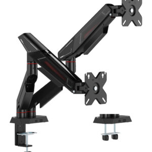 BRATECK βάση γραφείου για 2x οθόνες LDT114-C024