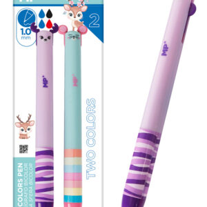 MP παιδικό στυλό 2x χρωμάτων PE353-02