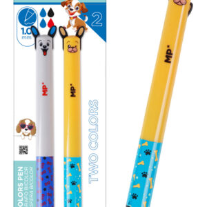 MP παιδικό στυλό 2x χρωμάτων PE353-03