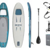 BESTWAY φουσκωτή σανίδα SUP Aqua Drifter View 6532H με διάφανο παράθυρο