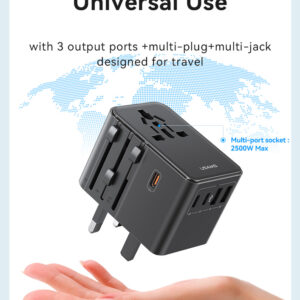 2x USB & 3x USB-C