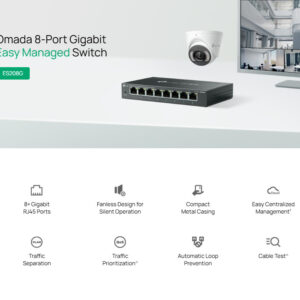 8x Gigabit θύρες