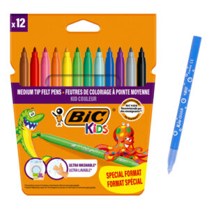 BIC σετ χρωματιστών μαρκαδόρων ζωγραφικής 216010322 KID Couleur