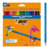 BIC σετ χρωματιστές ξυλομπογιές Kids Tropicolors