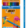 BIC σετ χρωματιστές ξυλομπογιές Kids Tropicolors