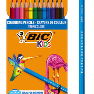BIC σετ χρωματιστές ξυλομπογιές Kids Tropicolors