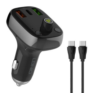 LDNIO FM transmitter & φορτιστής C704Q