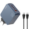 LDNIO φορτιστής τοίχου Q8 με καλώδιο USB-C