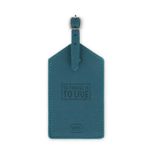 LEGAMI ΚΑΡΤΕΛΑΚΙ ΒΑΛΙΤΣΑΣ ΠΕΤΡΟΛ LUGGAGE TAG - PETROL NLUG0002