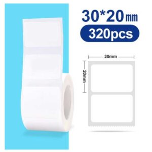ΕΤΙΚΕΤΕΣ NIIMBOT 30x20mm / 320ετ. ΛΕΥΚΟ