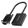CABLETIME αντάπτορας VGA σε HDMI CT-AV582-VGAH με 3.5mm & micro USB