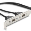 DELOCK κάρτα επέκτασης USB 9pin σε 2x USB 2.0 91800