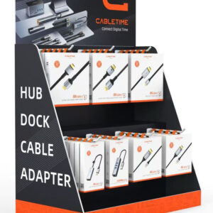 CABLETIME stand προβολής CT-STAND-SMALL με γάντζους