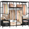 HOME USE υφασμάτινη ντουλάπα/κρεμάστρα δαπέδου HUH-0268