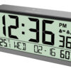 POWERTECH επιτραπέζιο ψηφιακό ρολόι-ξυπνητήρι PT-1659 με θερμόμετρο/υγρασιόμετρo/ημερολόγιο