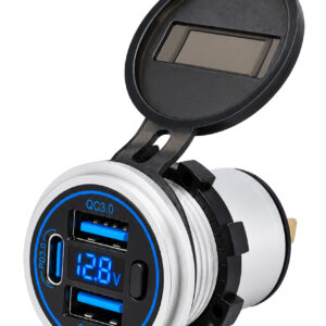POWERTECH πρίζα USB για σκάφη & οχήματα PTL-031