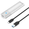 ORICO θήκη για Μ.2 SATA SSD PWM2-WH-EP